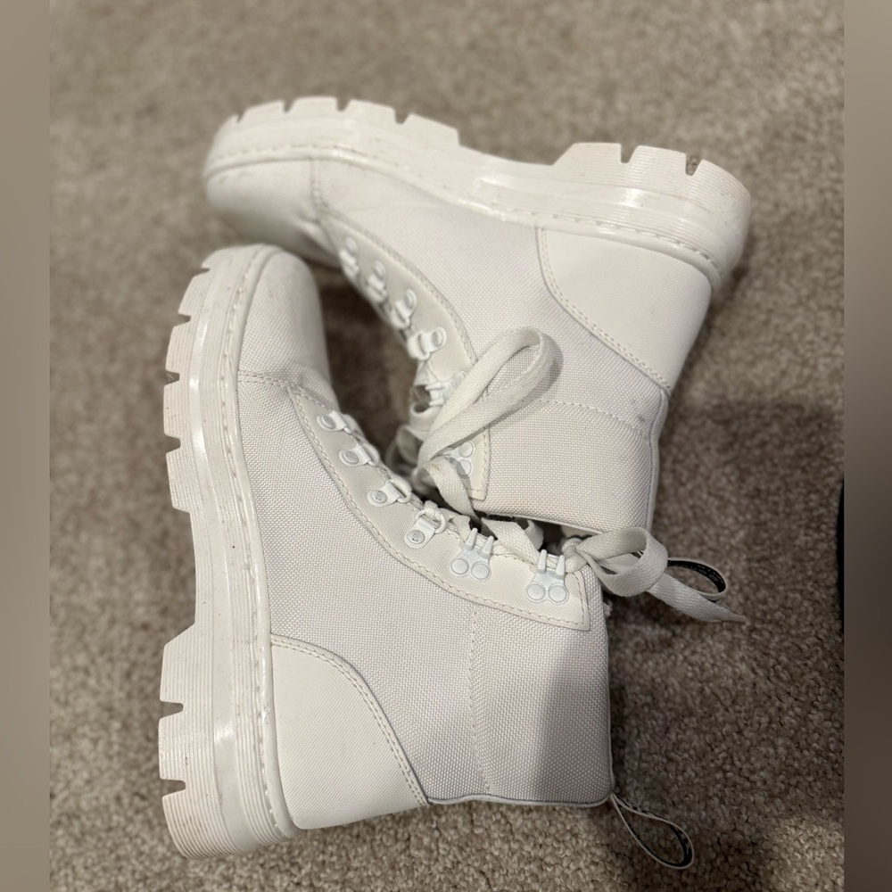 Dr martens white boots